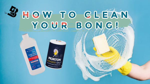 How to clean your hand pipe or bong!