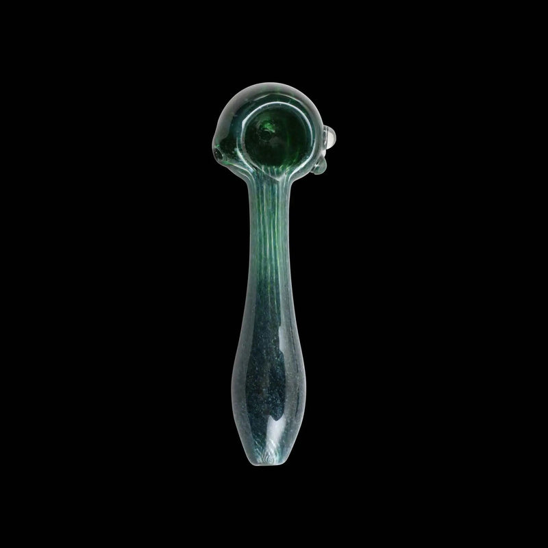 Chameleon Glass Faded Frit Ribbed Hand Pipe Chameleon Glass
