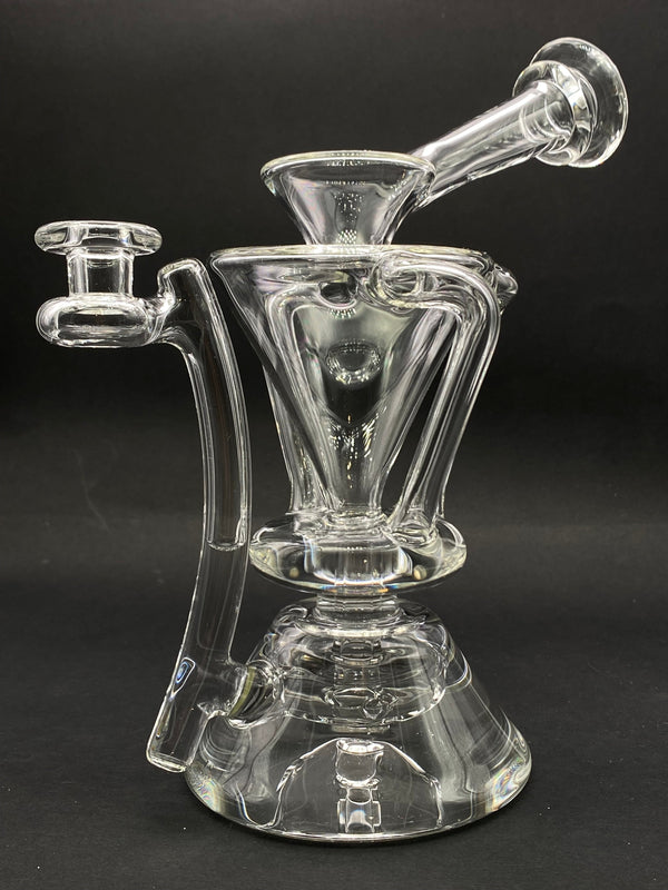 Connor McGrew Clear Internal Intake Recycler Dab Rig Connor McGrew