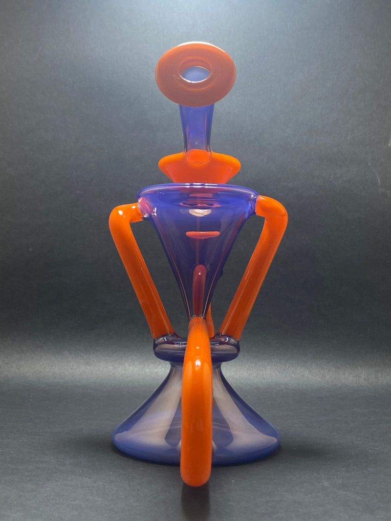 Connor McGrew Full Color Floating Recycler Dab Rig Connor McGrew