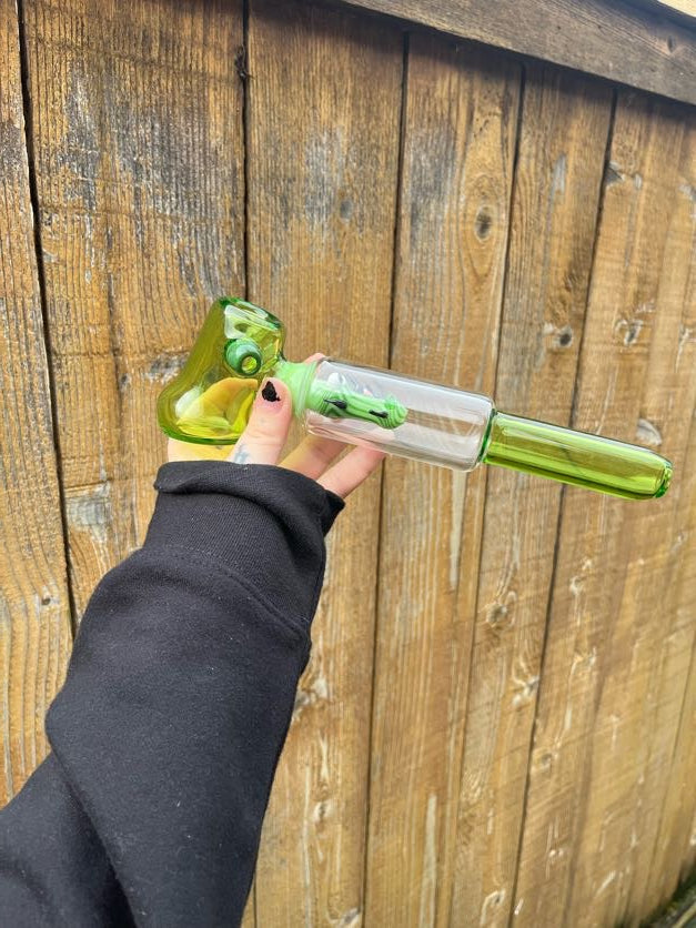 Goo Roo Designs Heady Dragon Steamroller Pipe Raffle! Brothers with Glass
