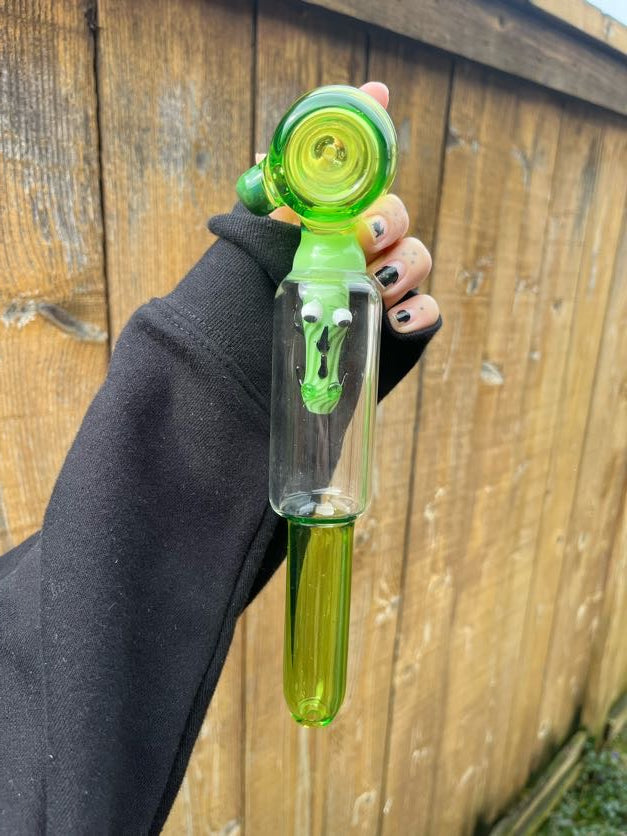Goo Roo Designs Heady Dragon Steamroller Pipe Raffle! Brothers with Glass
