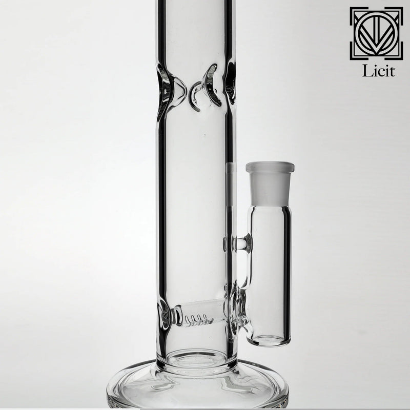Licit Glass 45 Stemline Straight Bong Licit Glass