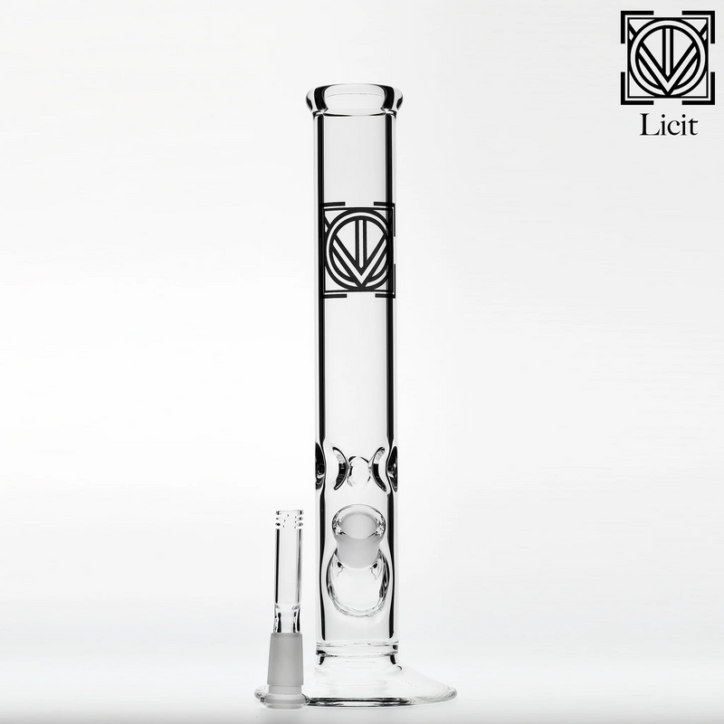 Licit Glass 45x5 Straight Bong Licit Glass