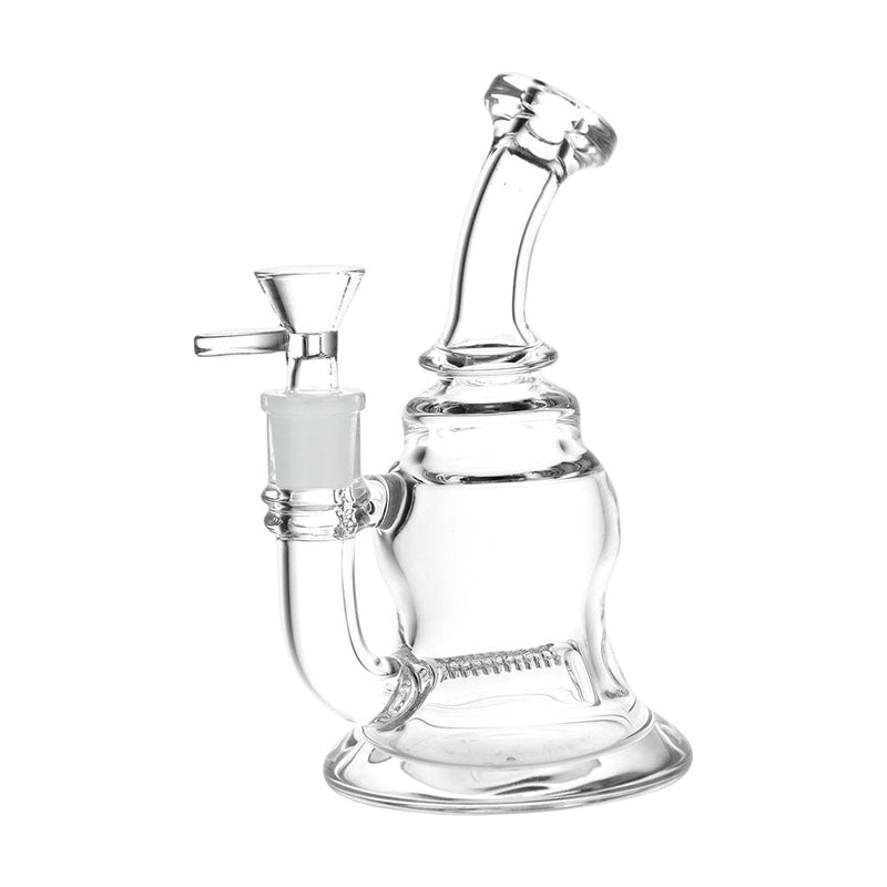 Purity Hourglass Glass Water Pipe - 6.75" / 14mm F CannaDrop-AFG