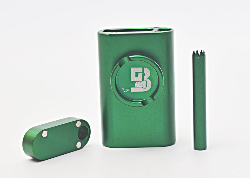 BWG Dug-Out One Hitter With Grinder Brothers with Glass