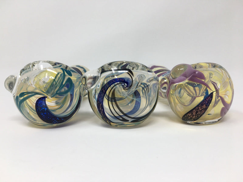 Chameleon Glass Dichro Hand Pipe - Variations.