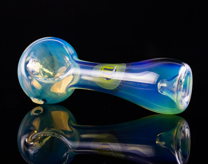 Chameleon Glass Fumed Ash Catcher Mag Tech Spoon Hand Pipe.
