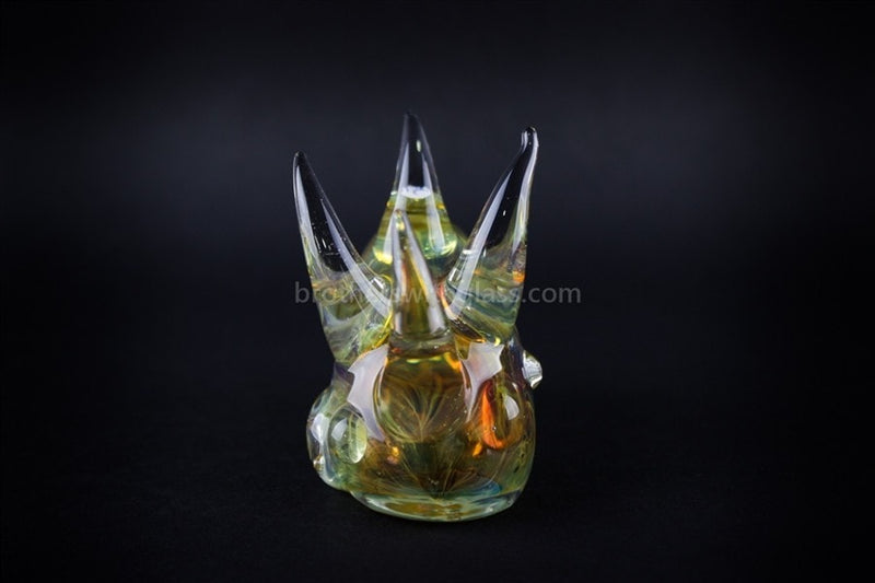 Chameleon Glass Spiky Urchin Hand Pipe.