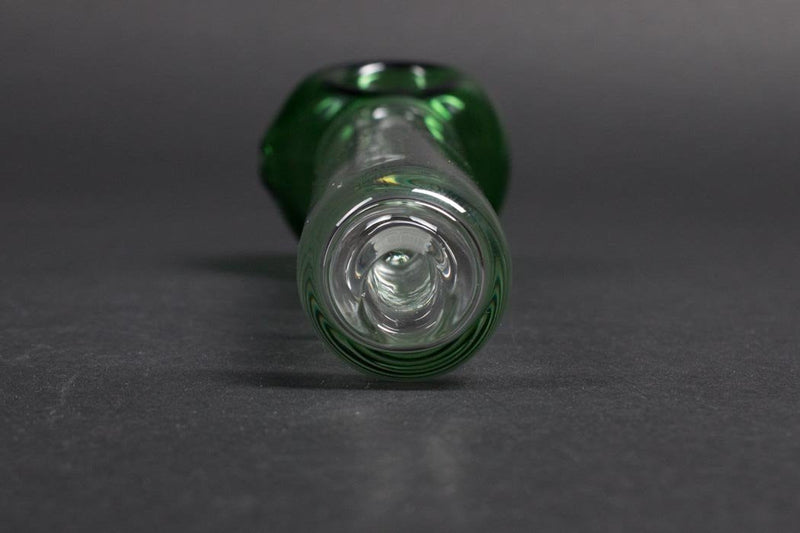 Chameleon Glass Spill Proof Monsoon Spubbler Water Pipe - Green.