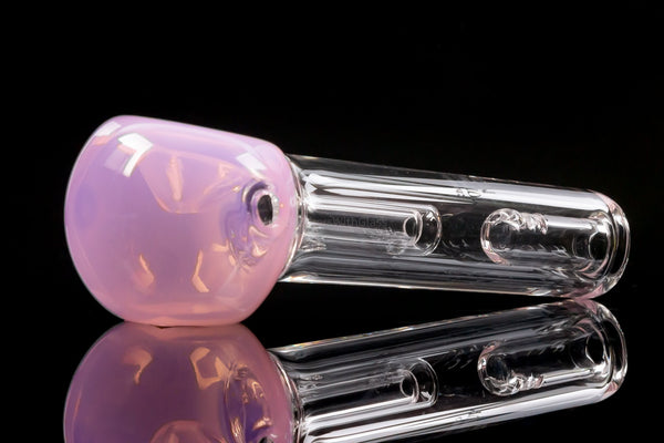 Chameleon Glass Spill Proof Monsoon Spubbler Water Pipe - Pink.