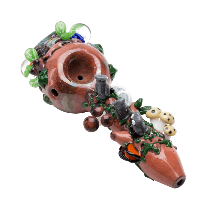 Empire Glassworks Heady Hootie's Forest Hand Pipe.