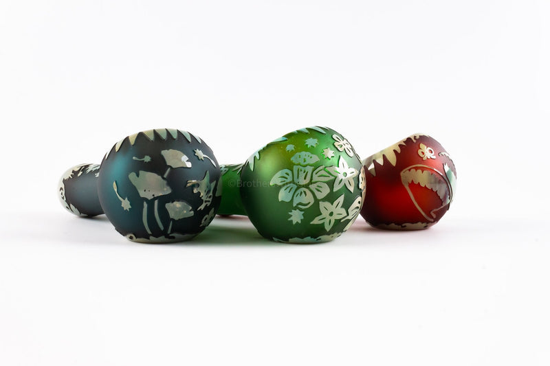 Liberty 503 Fumed Sandblasted Hand Pipe - Spring Time.