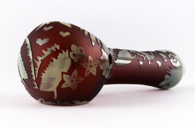Liberty 503 Fumed Sandblasted Hand Pipe - Spring Time.