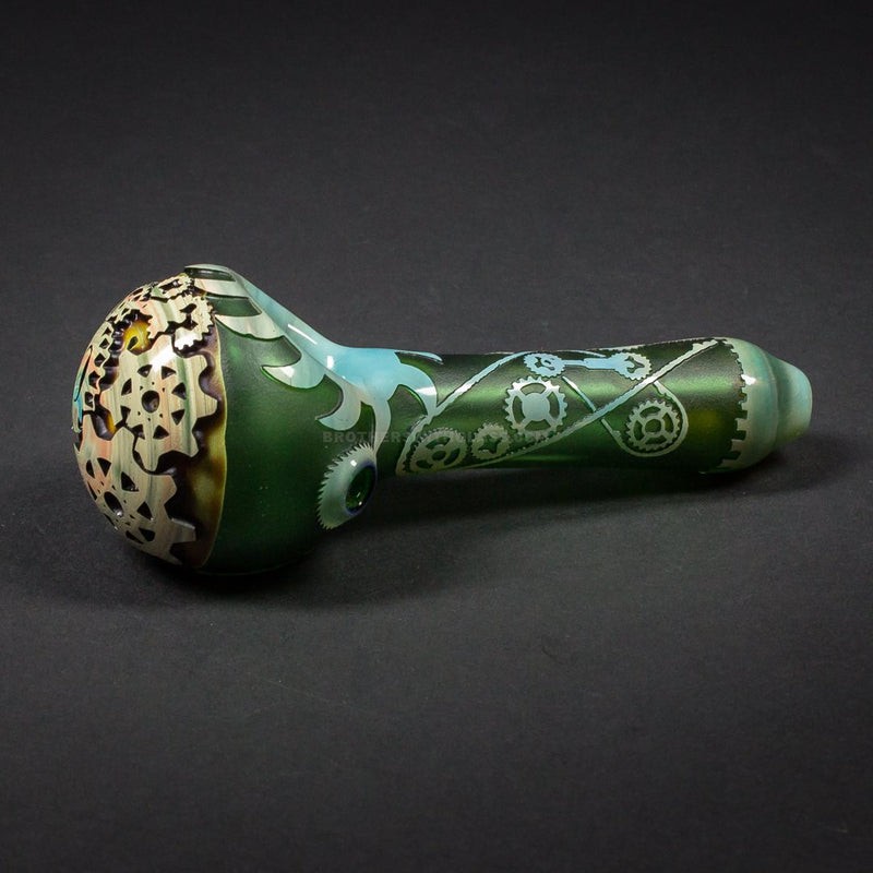 Liberty 503 Sandblasted With Cap Hand Pipe - Gears.