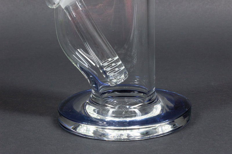 Mary Jane's Glass Straight to Dome Perc Bong With Color Accents.
