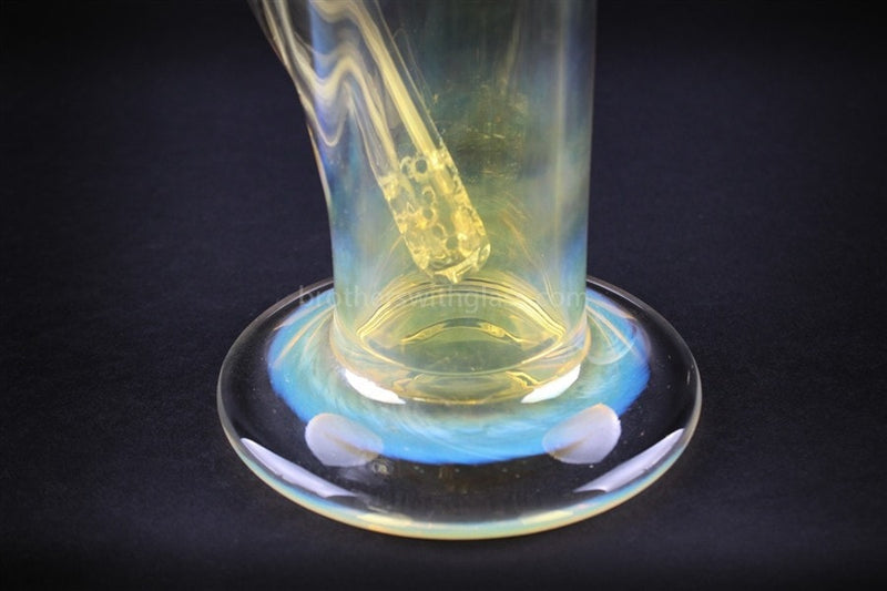 Mathematix Glass 9mm Thick 9 In. Straight Water Pipe - Fumed.