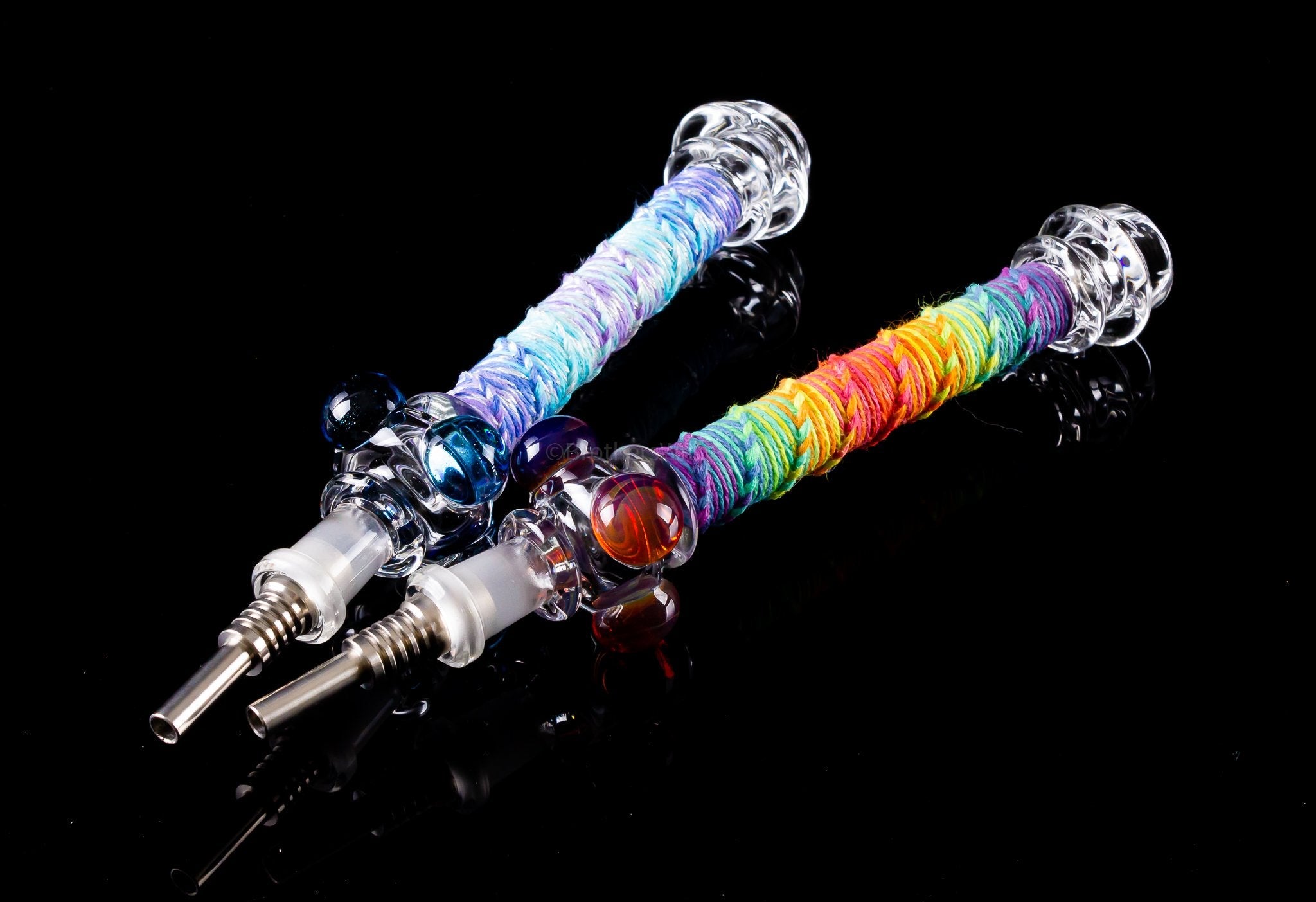 Glass Nectar Collector with Titanium Tip - NYVapeShop