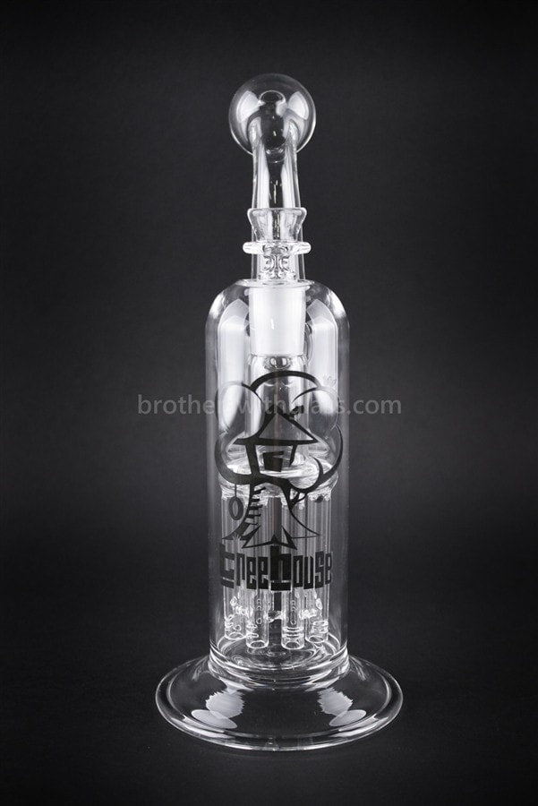 Treehouse Glass 8 Arm Tree Perc Bubbler Water Pipe.