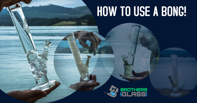 How to use a Glass on Glass Bong!