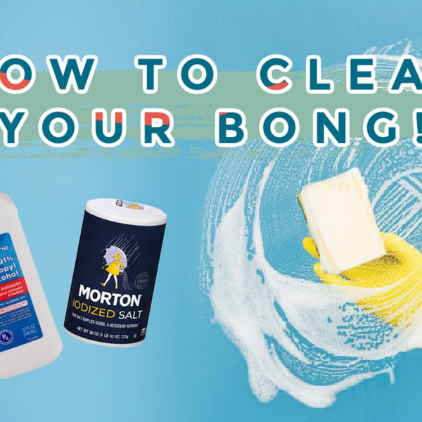 How to clean your hand pipe or bong!