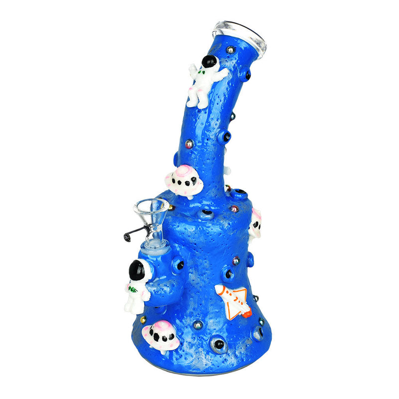 Astronauts 3D Painted Water Pipe - 9.5" / 14mm F CannaDrop-AFG