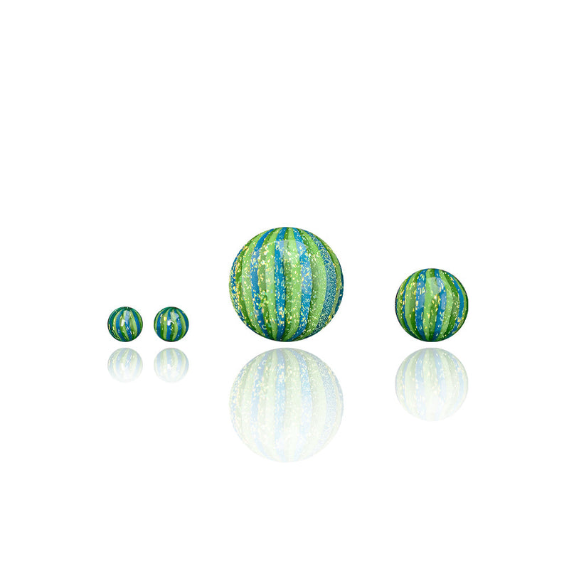 Calibear Classic Dichro Cactus Terp Slurper Marble Set V1 (4pc) CaliBear