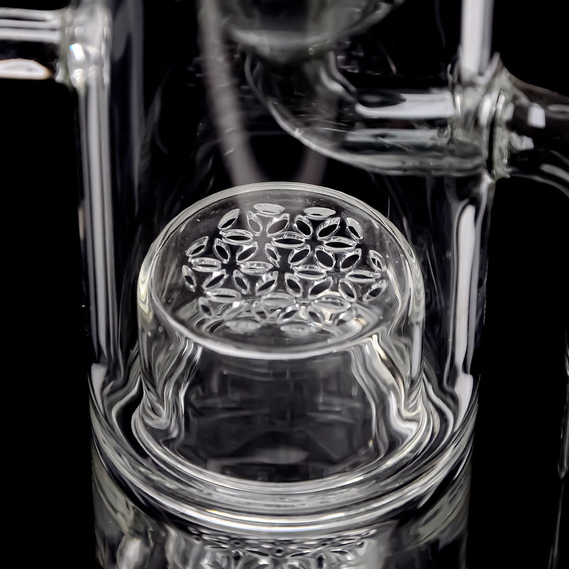 Calibear Pillar Flower Of Life Klein Bong CaliBear