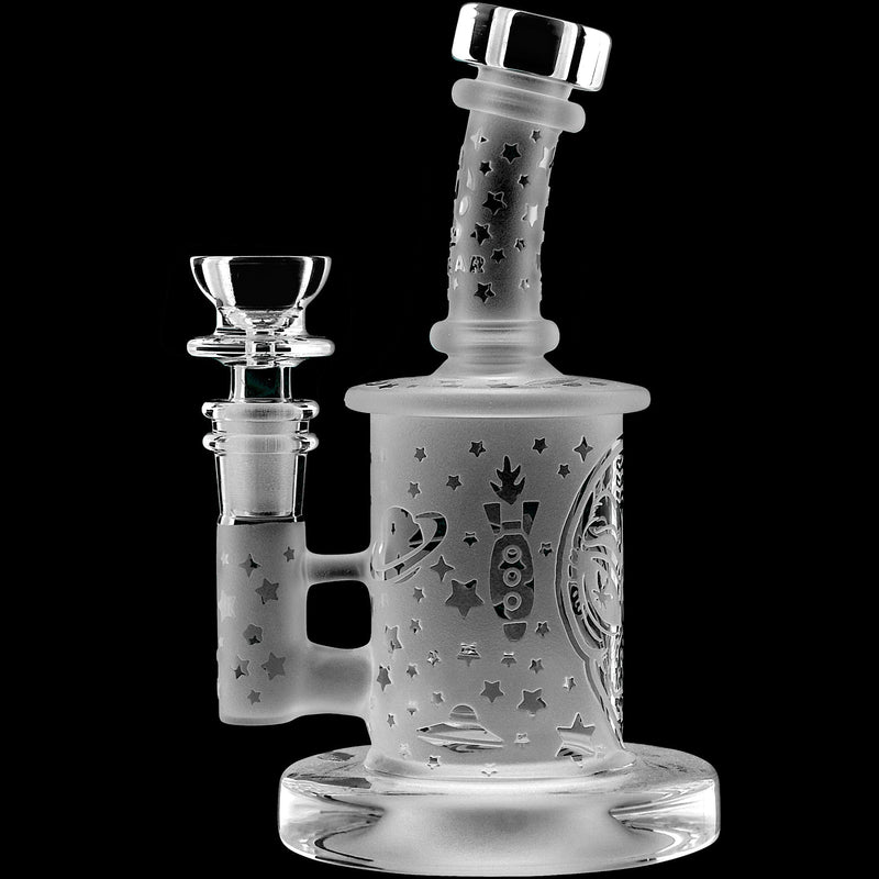 Calibear Sandblasted Flower Of Life Mini Can Bong CaliBear