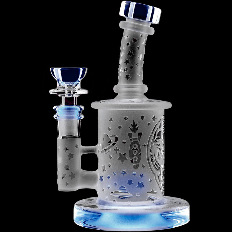 Calibear Sandblasted Flower Of Life Mini Can Bong CaliBear