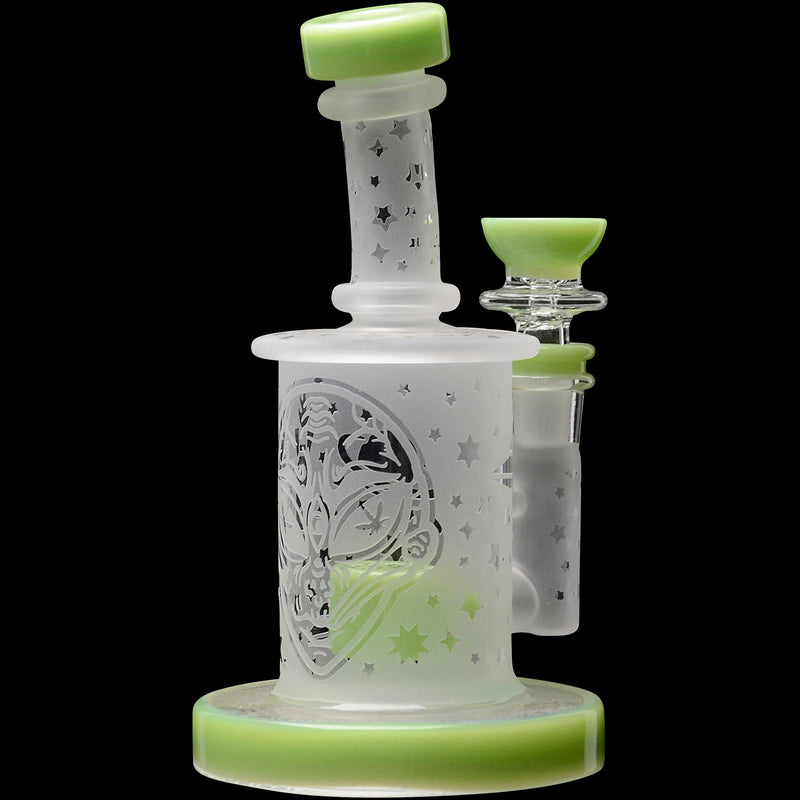 Calibear Sandblasted Flower Of Life Mini Can Bong CaliBear