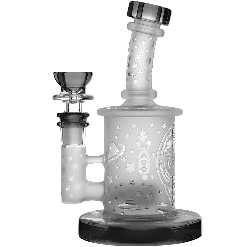 Calibear Sandblasted Flower Of Life Mini Can Bong CaliBear