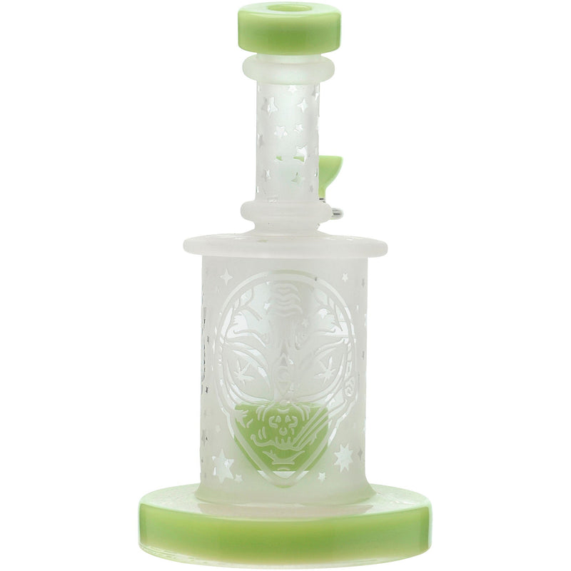 Calibear Sandblasted Flower Of Life Mini Can Bong CaliBear