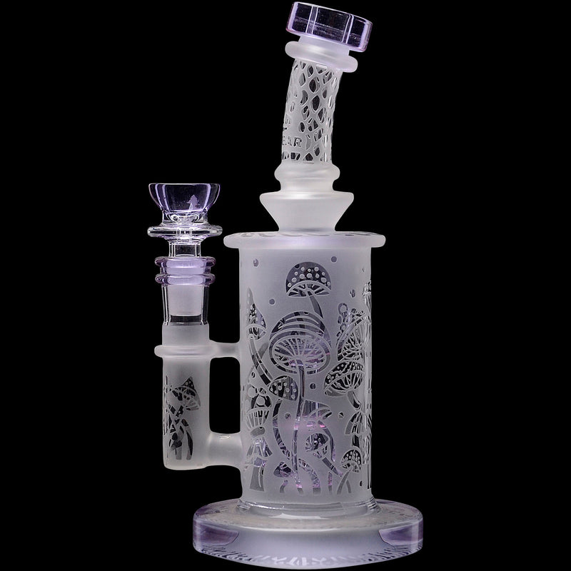 Calibear Sandblasted Seed Of Life Perc Torus Can Bong CaliBear