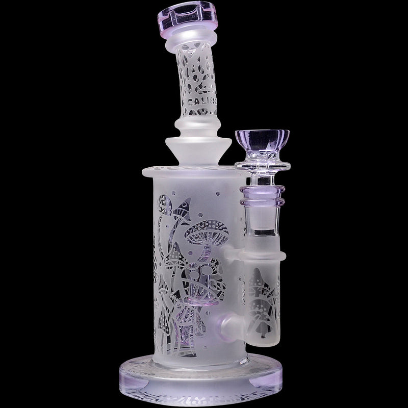 Calibear Sandblasted Seed Of Life Perc Torus Can Bong CaliBear