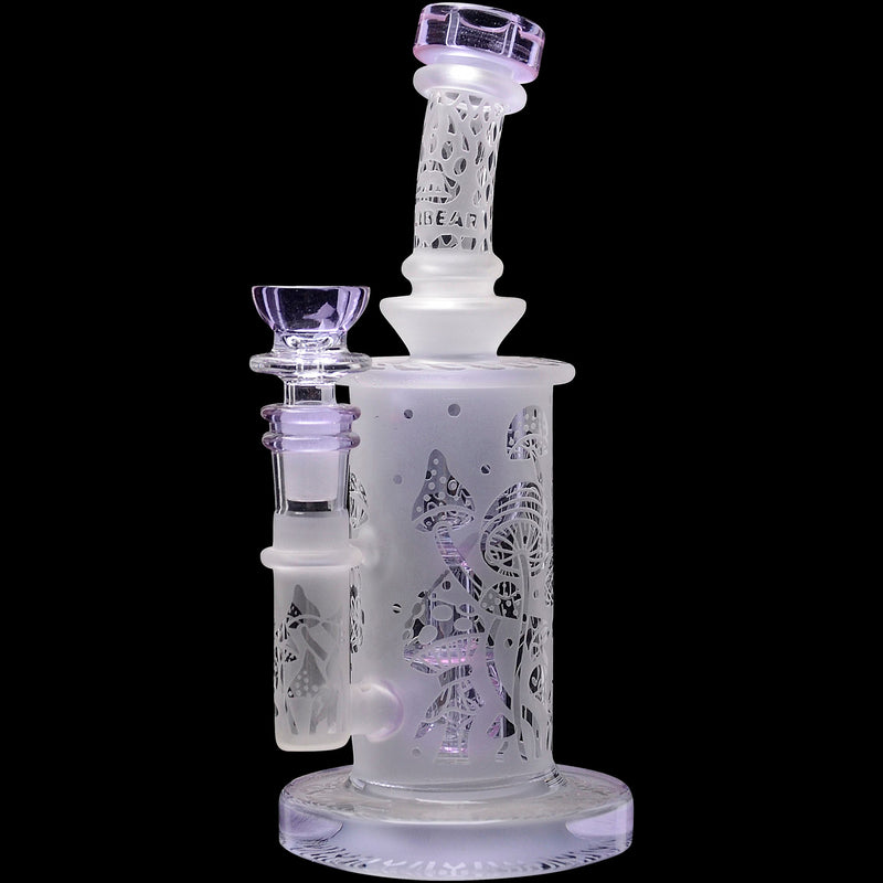 Calibear Sandblasted Seed Of Life Perc Torus Can Bong CaliBear