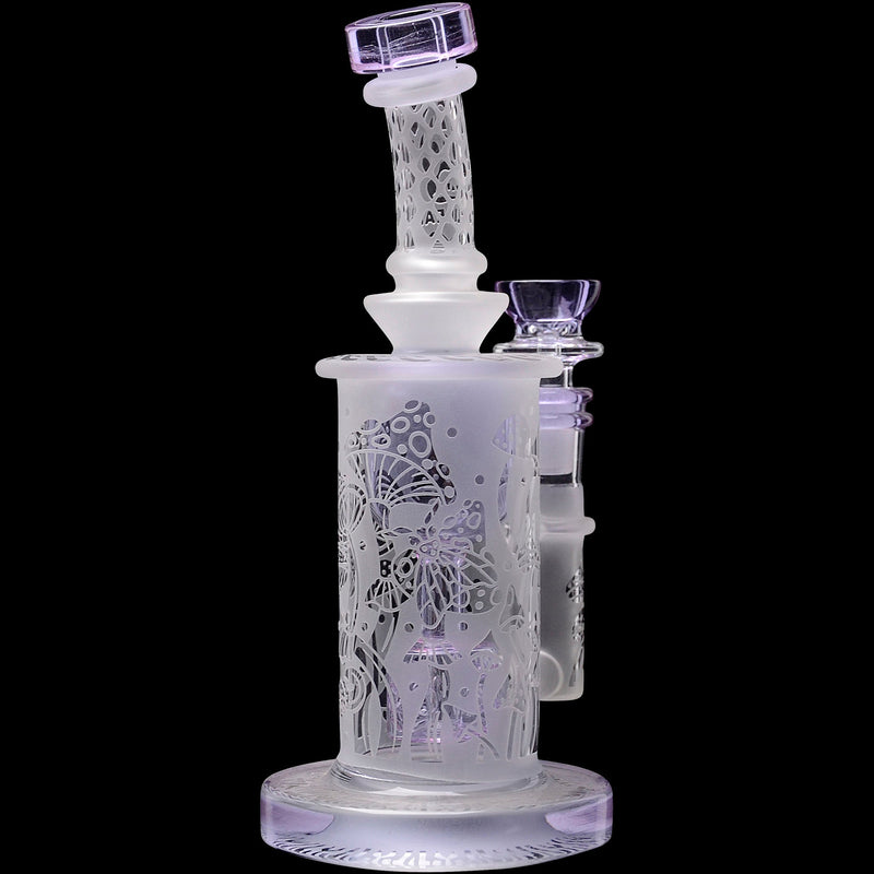 Calibear Sandblasted Seed Of Life Perc Torus Can Bong CaliBear