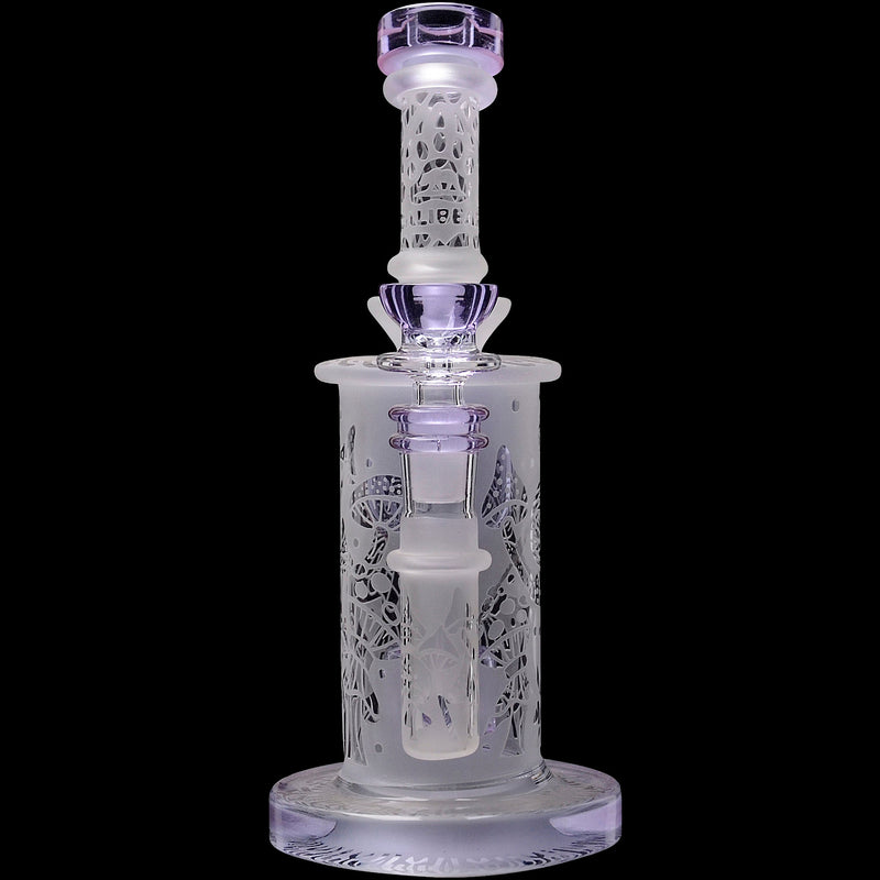 Calibear Sandblasted Seed Of Life Perc Torus Can Bong CaliBear