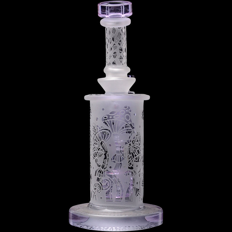 Calibear Sandblasted Seed Of Life Perc Torus Can Bong CaliBear