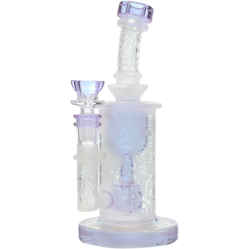 Calibear Sandblasted Seed Of Life Perc Torus Can Bong CaliBear