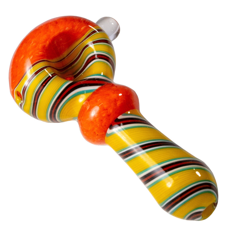 Candy Stripe Spoon with Ring Neck (Various Colors) Crush