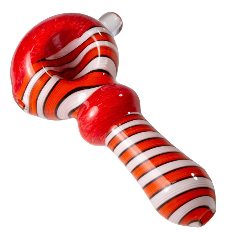 Candy Stripe Spoon with Ring Neck (Various Colors) Crush