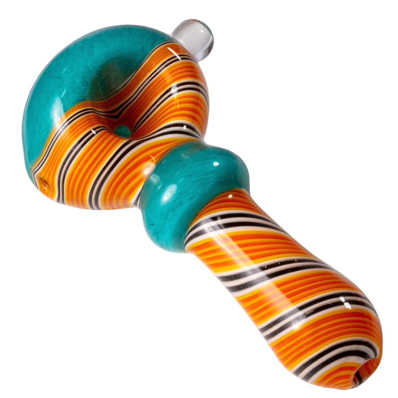 Candy Stripe Spoon with Ring Neck (Various Colors) Crush