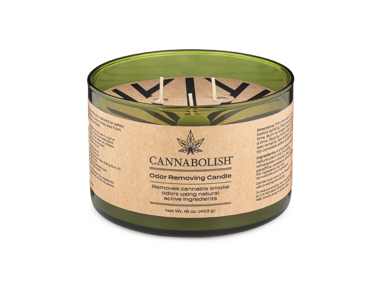 CANNABOLISH ODOR REMOVING CANDLE CannaDrop-Windship