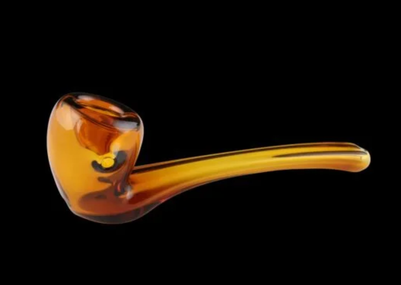 Chameleon Glass Glenns Briar Vented Glass Hash Hand Pipe Chameleon Glass