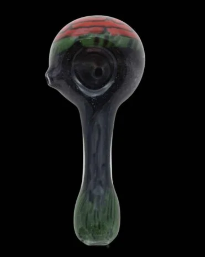 Chameleon Glass Rose Glass Hand Pipe Chameleon Glass