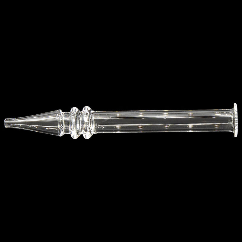 Concentrate Dab Vapor Straw - Solid Quartz Rupert's Drop