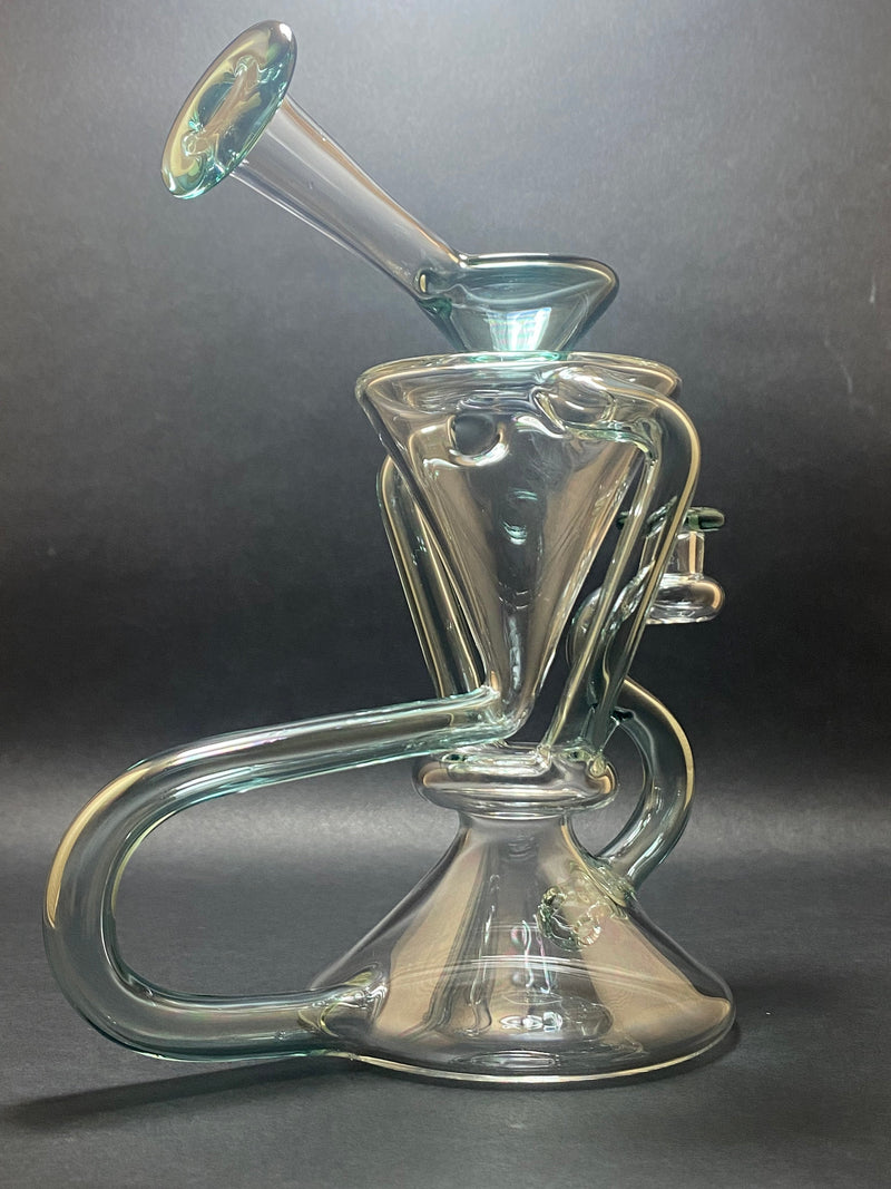 Connor McGrew Clear Floating Recycler Dab Rig Connor McGrew