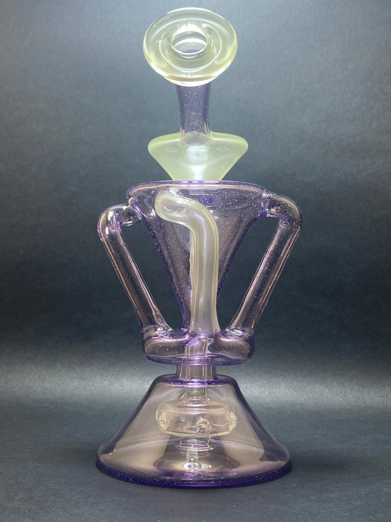 Connor McGrew Full Color Floating Recycler Dab Rig Connor McGrew