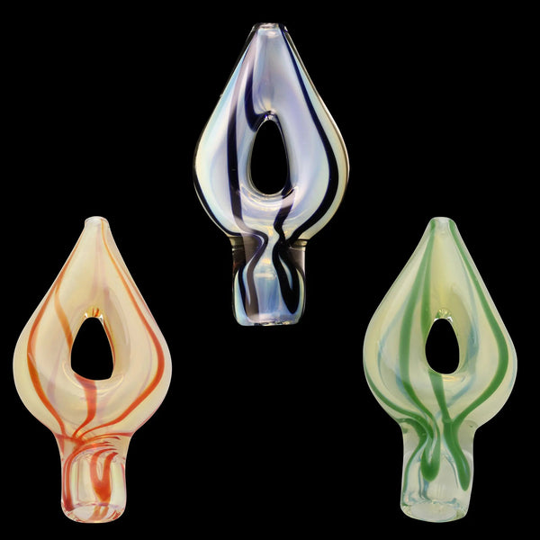Copy of Chameleon Glass Ace of Spades Chillum Hand Pipe Chameleon Glass